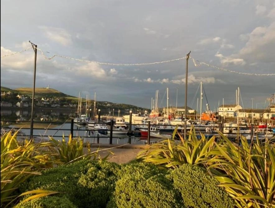 Campbeltown harbour view